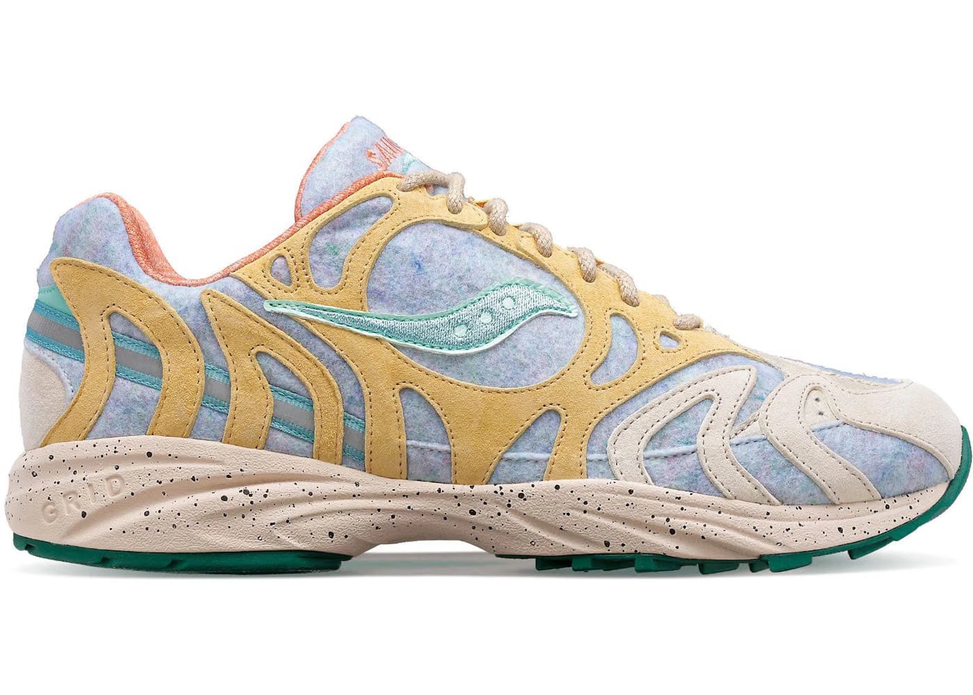 Saucony Grid Azura 2000 Felt Grey Multi