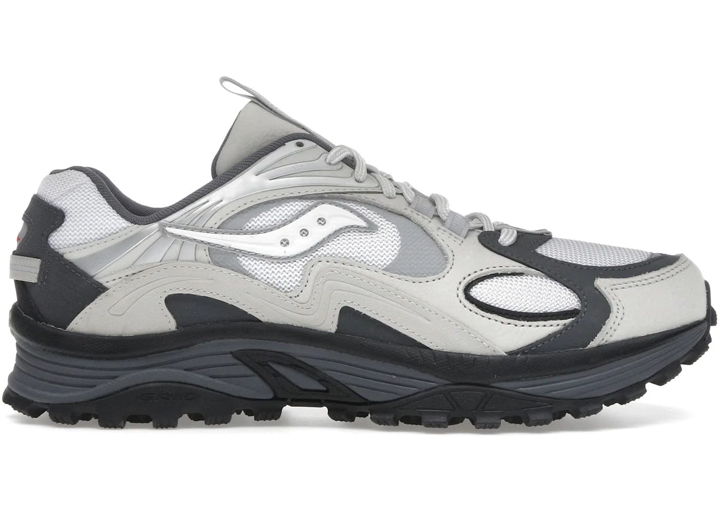 Saucony Grid Aura x Grey Pack White