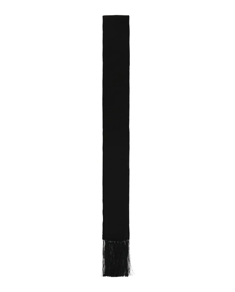 Givenchy Logo Evening Shawl Black