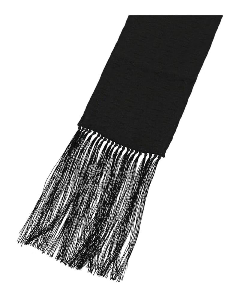 Givenchy Logo Evening Shawl Black