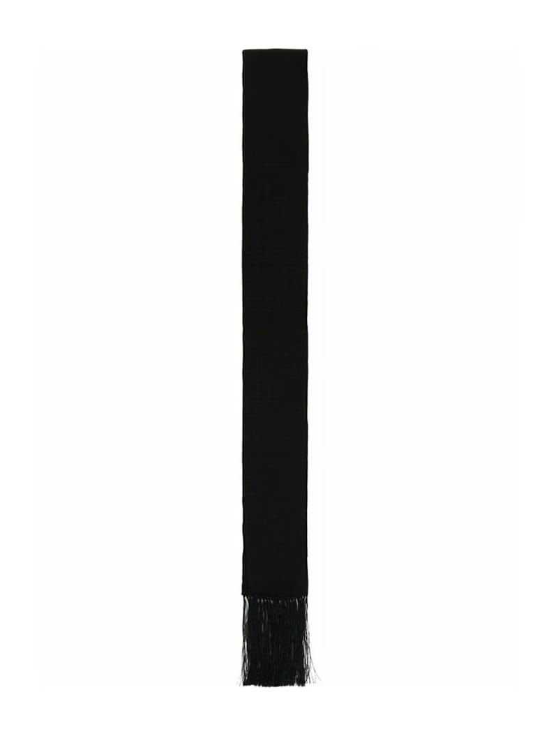 Givenchy Logo Evening Shawl Black