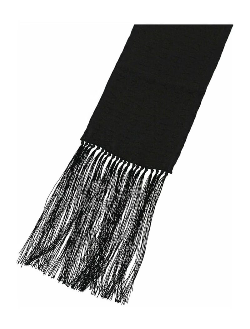 Givenchy Logo Evening Shawl Black