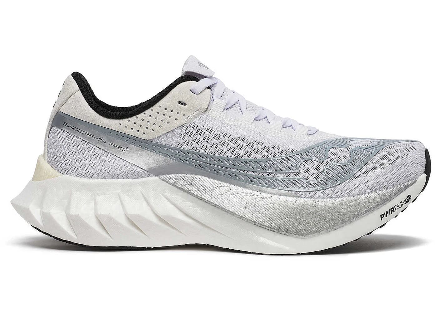 Saucony Endorphin Pro 4 White Silver Womens