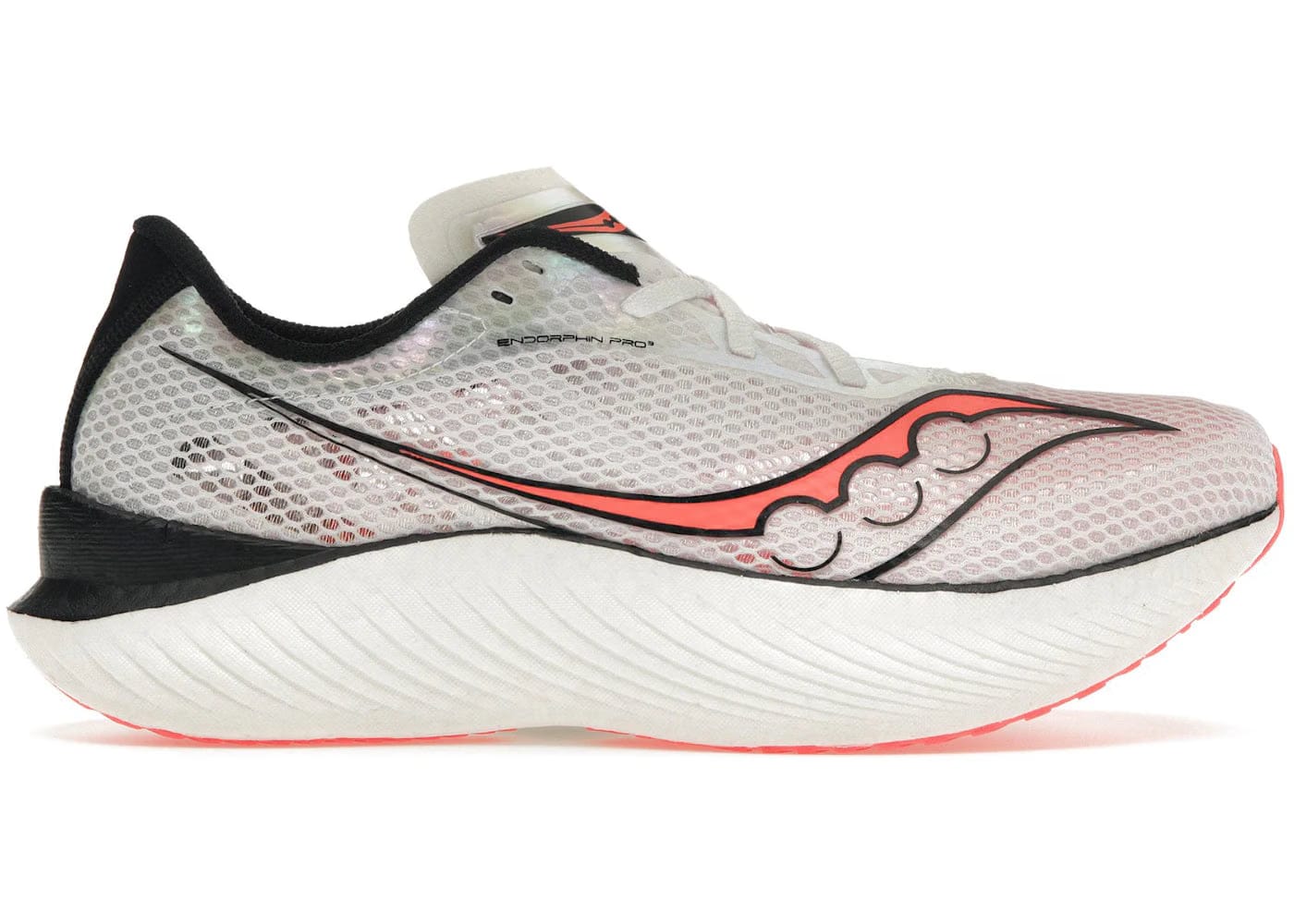 Saucony Endorphin Pro 3 White Vizi Red
