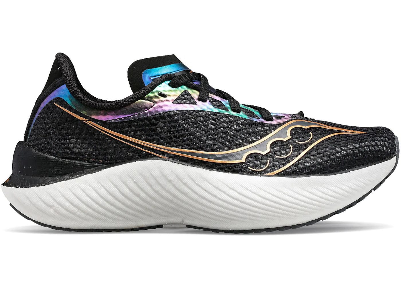 Saucony Endorphin Pro 3 Black Goldstruck Womens