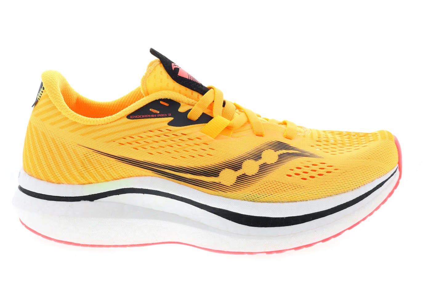 Saucony Endorphin Pro 2 Vizigold Vizired Yellow Womens