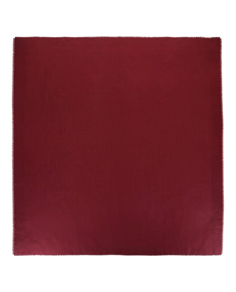 Givenchy Oversized 4G Logo Scarf Oxblood Red