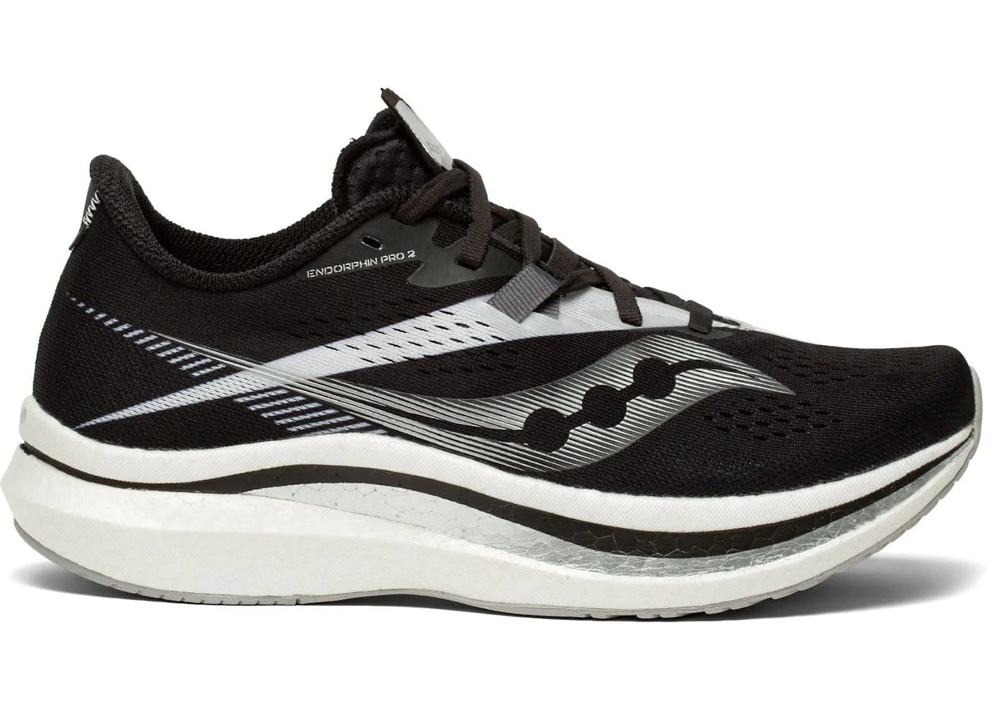 Saucony Endorphin Pro 2 Black White Womens