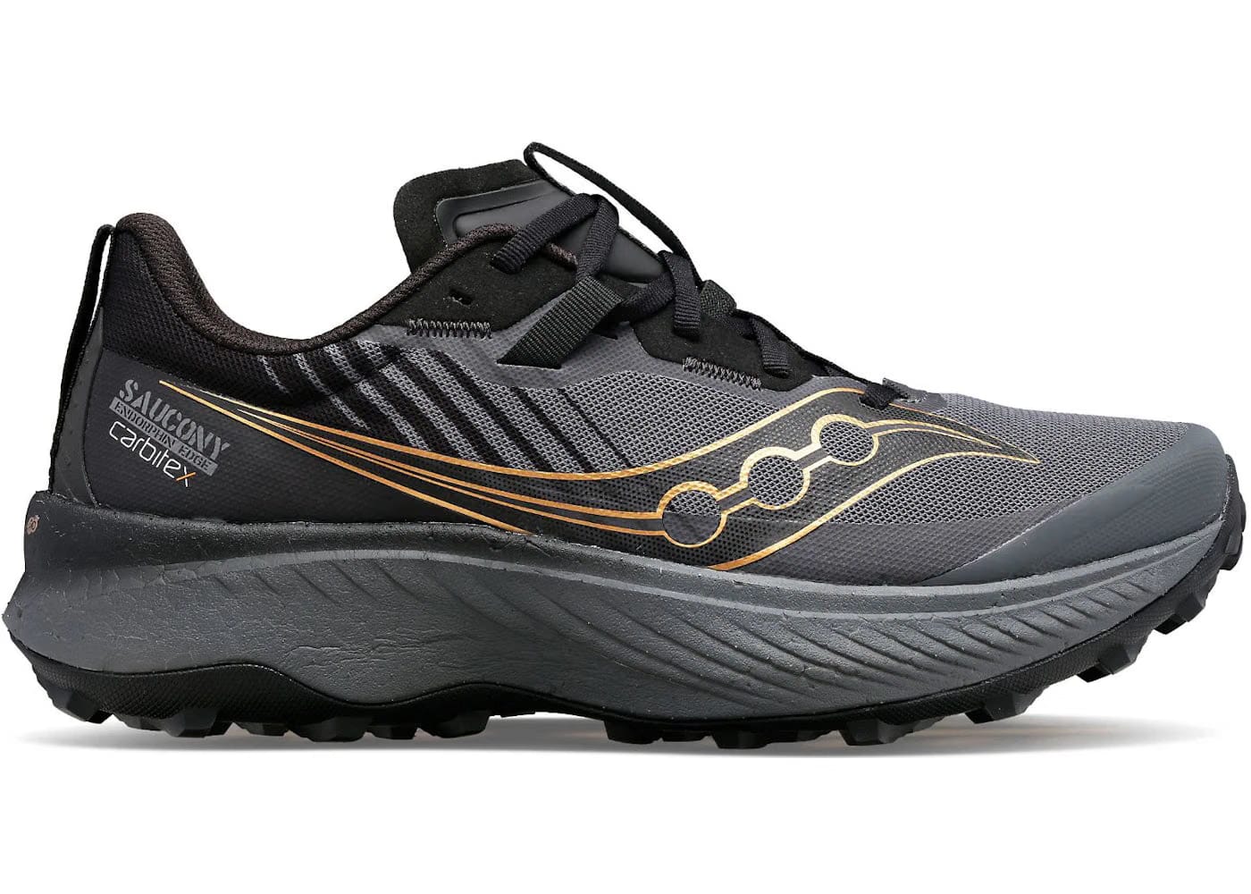 Saucony Endorphin Edge Black Goldstruck