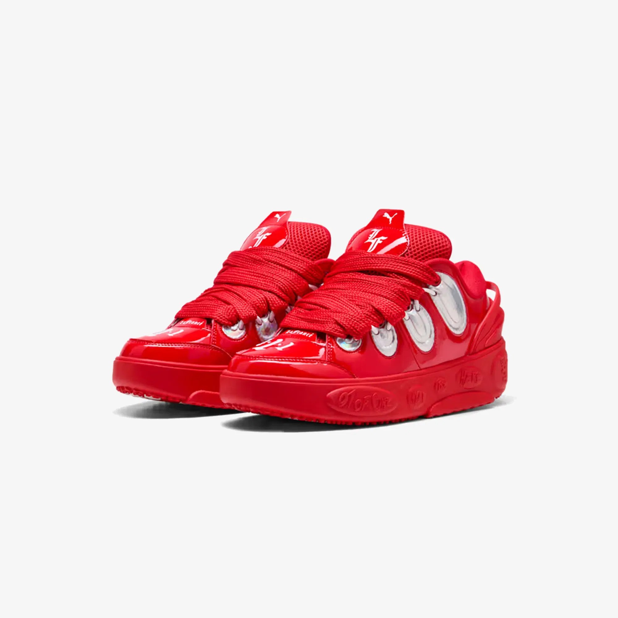PUMA LAFRANCE RED IRIDESCENT { FOR ALL TIME RED/PUMA WHITE