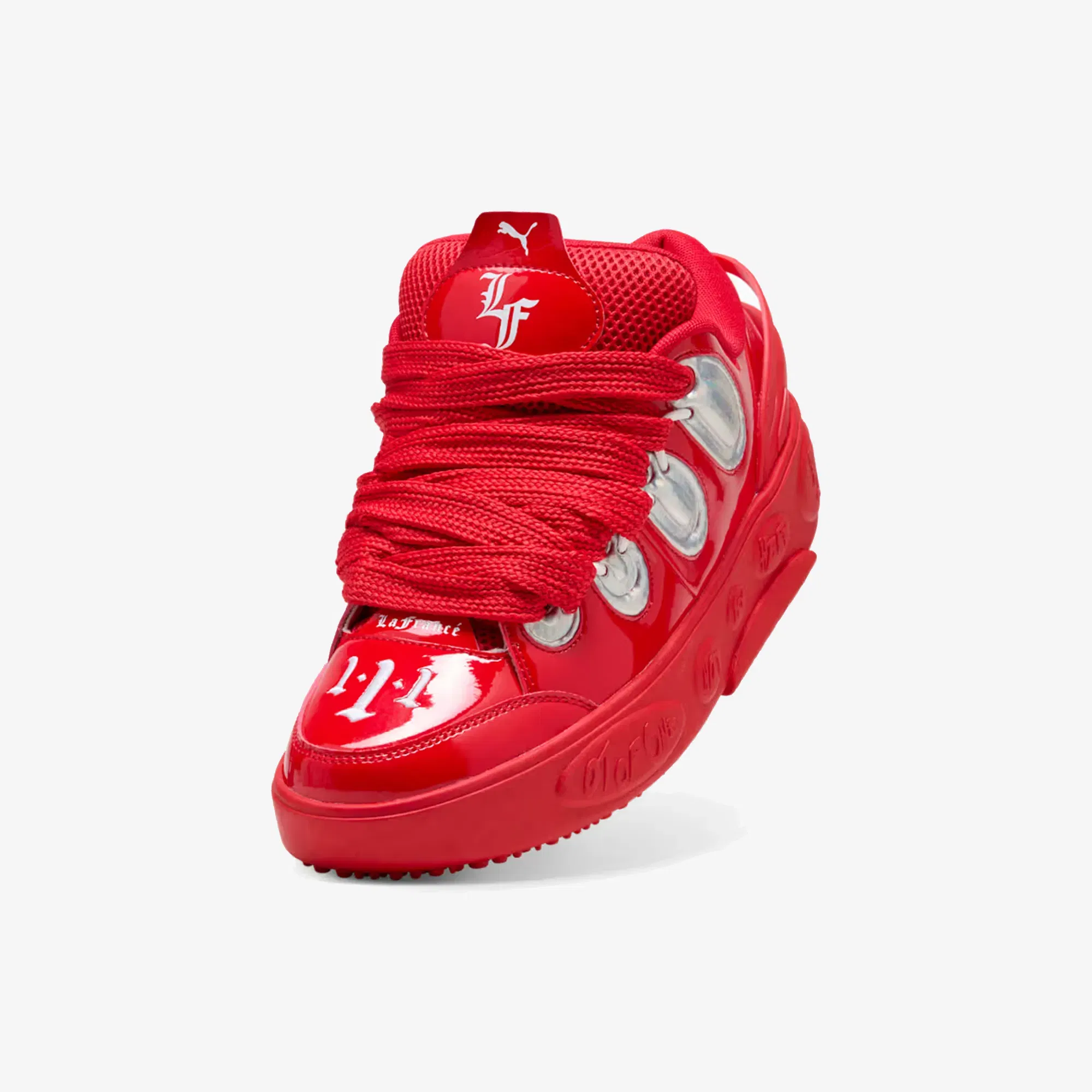 PUMA LAFRANCE RED IRIDESCENT { FOR ALL TIME RED/PUMA WHITE
