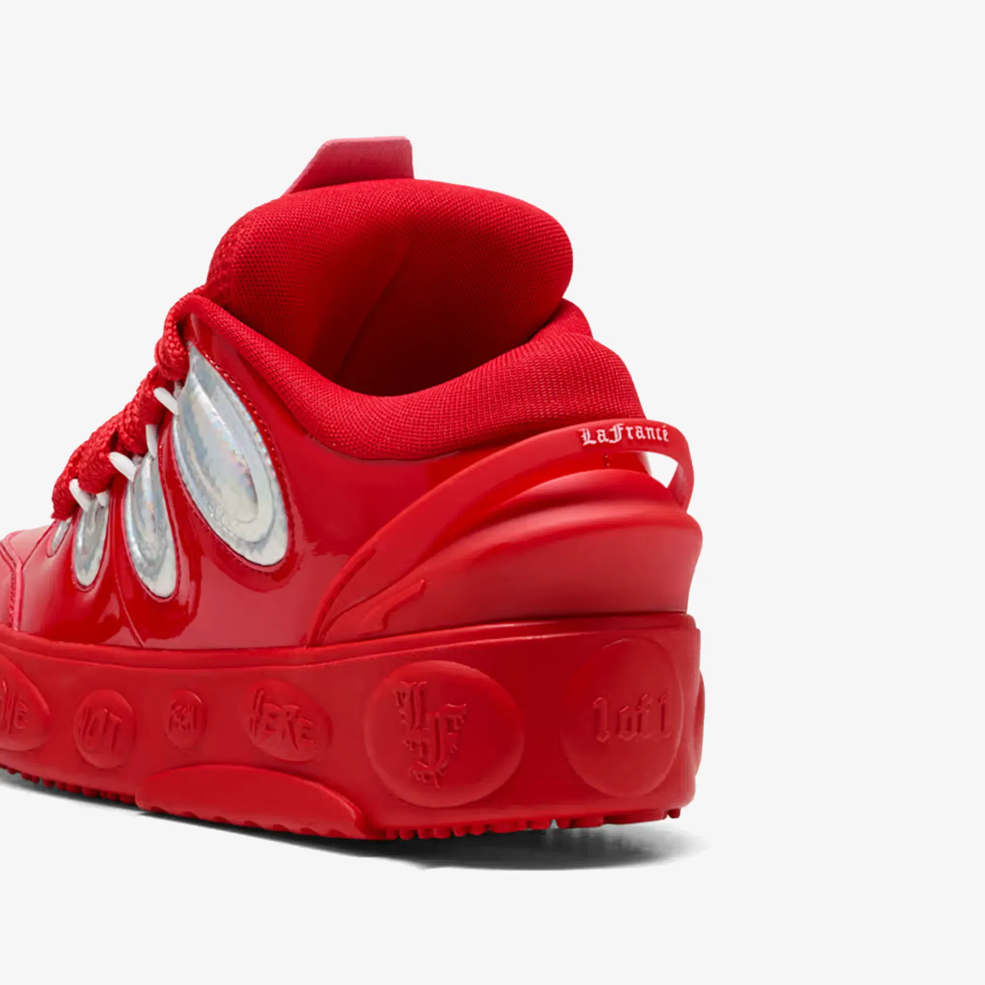 PUMA LAFRANCE RED IRIDESCENT { FOR ALL TIME RED/PUMA WHITE