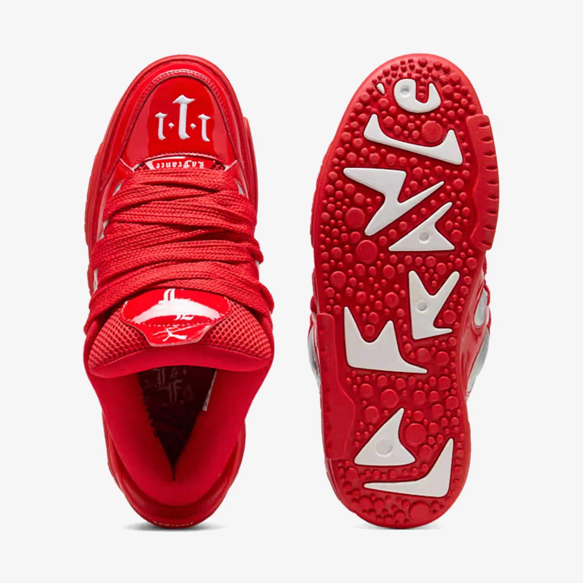 PUMA LAFRANCE RED IRIDESCENT { FOR ALL TIME RED/PUMA WHITE