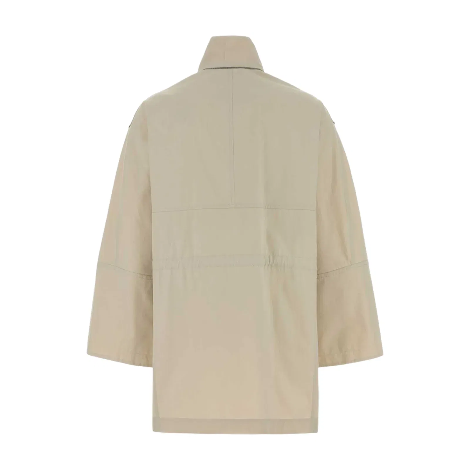 Sand Cotton Blend Jacket