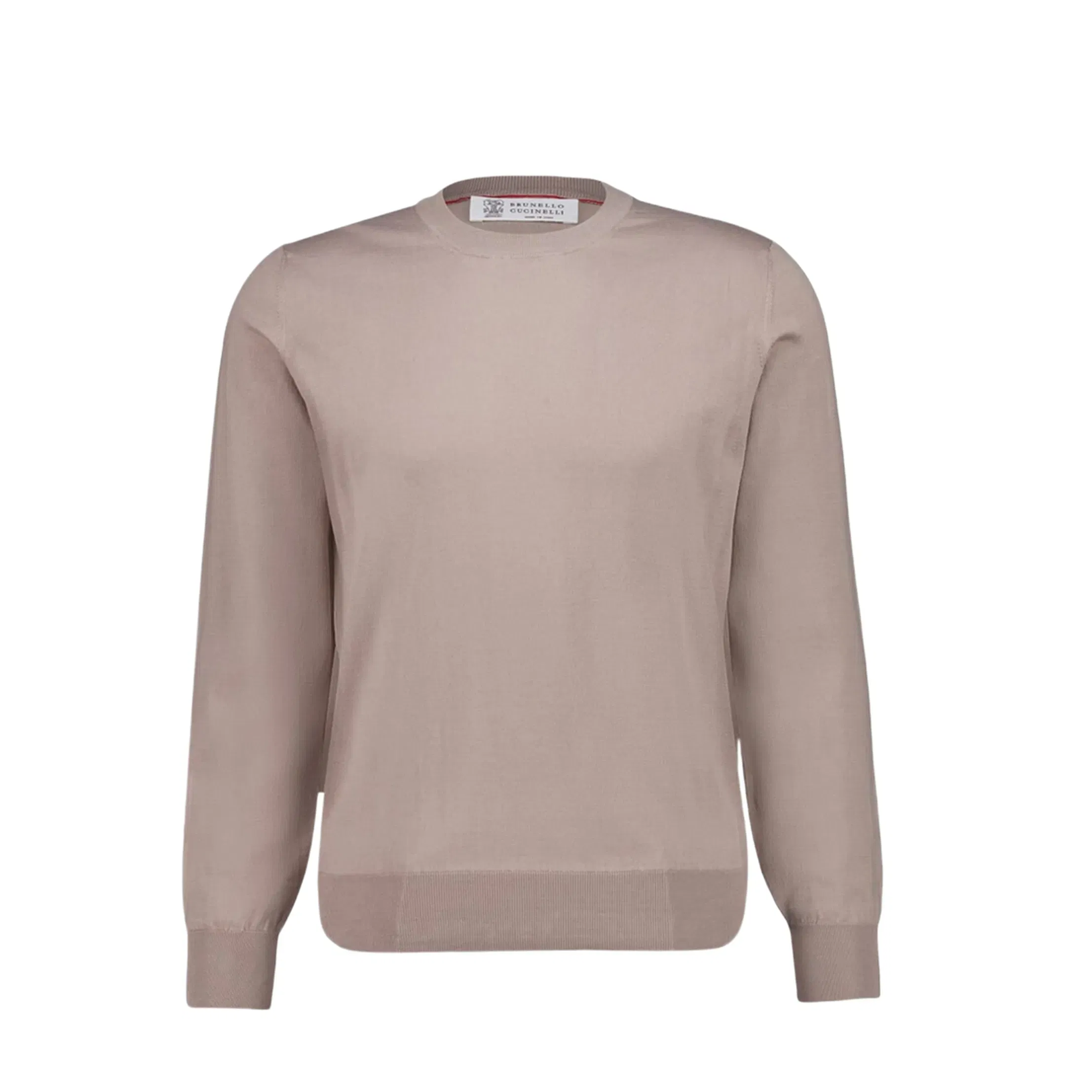 Lightweight Cotton Sweater Brown