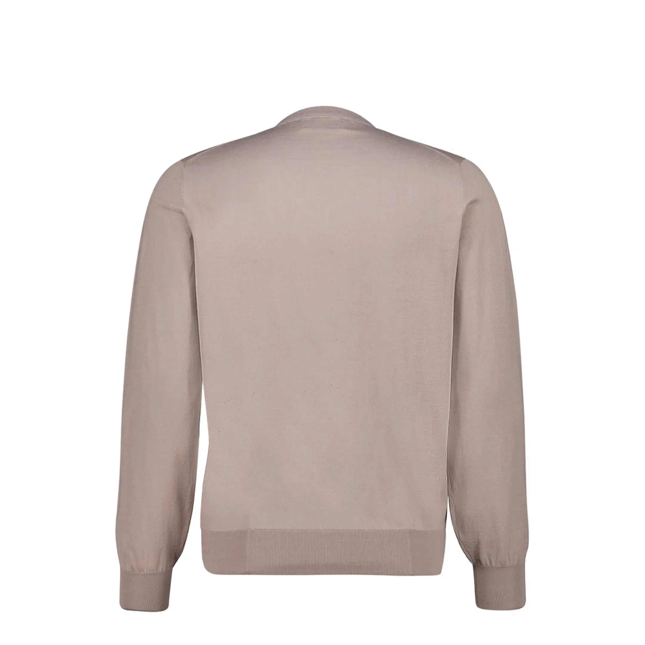 Lightweight Cotton Sweater Brown