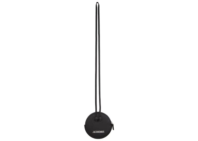 Jacquemus La Montagne Le Pitchou Round Coin Purse Black