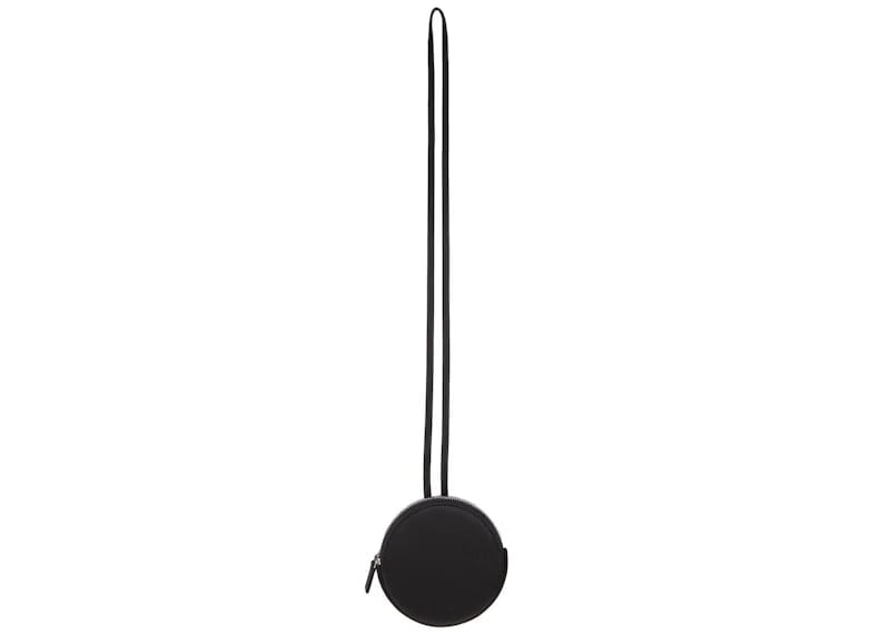 Jacquemus La Montagne Le Pitchou Round Coin Purse Black