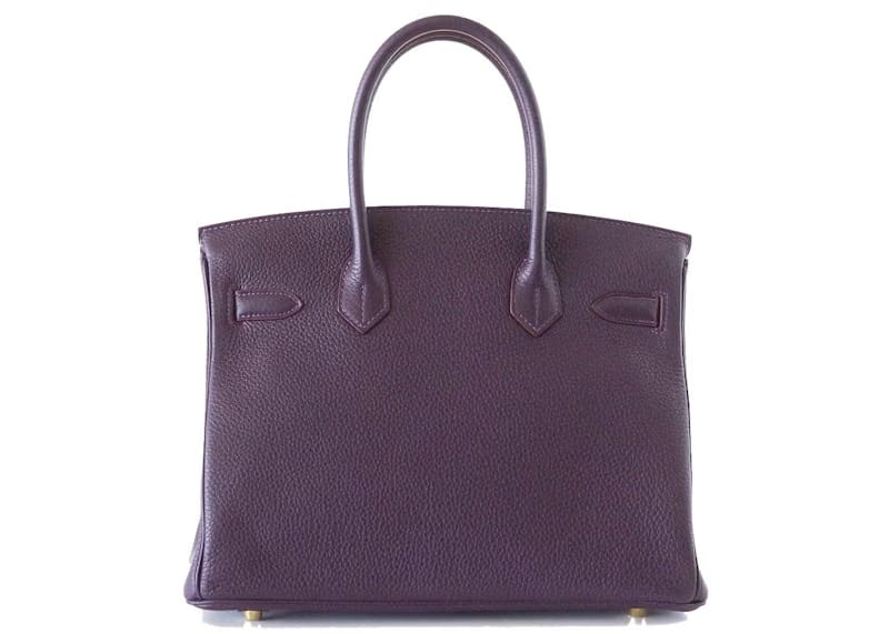 Hermes Birkin Togo 30 Raisin