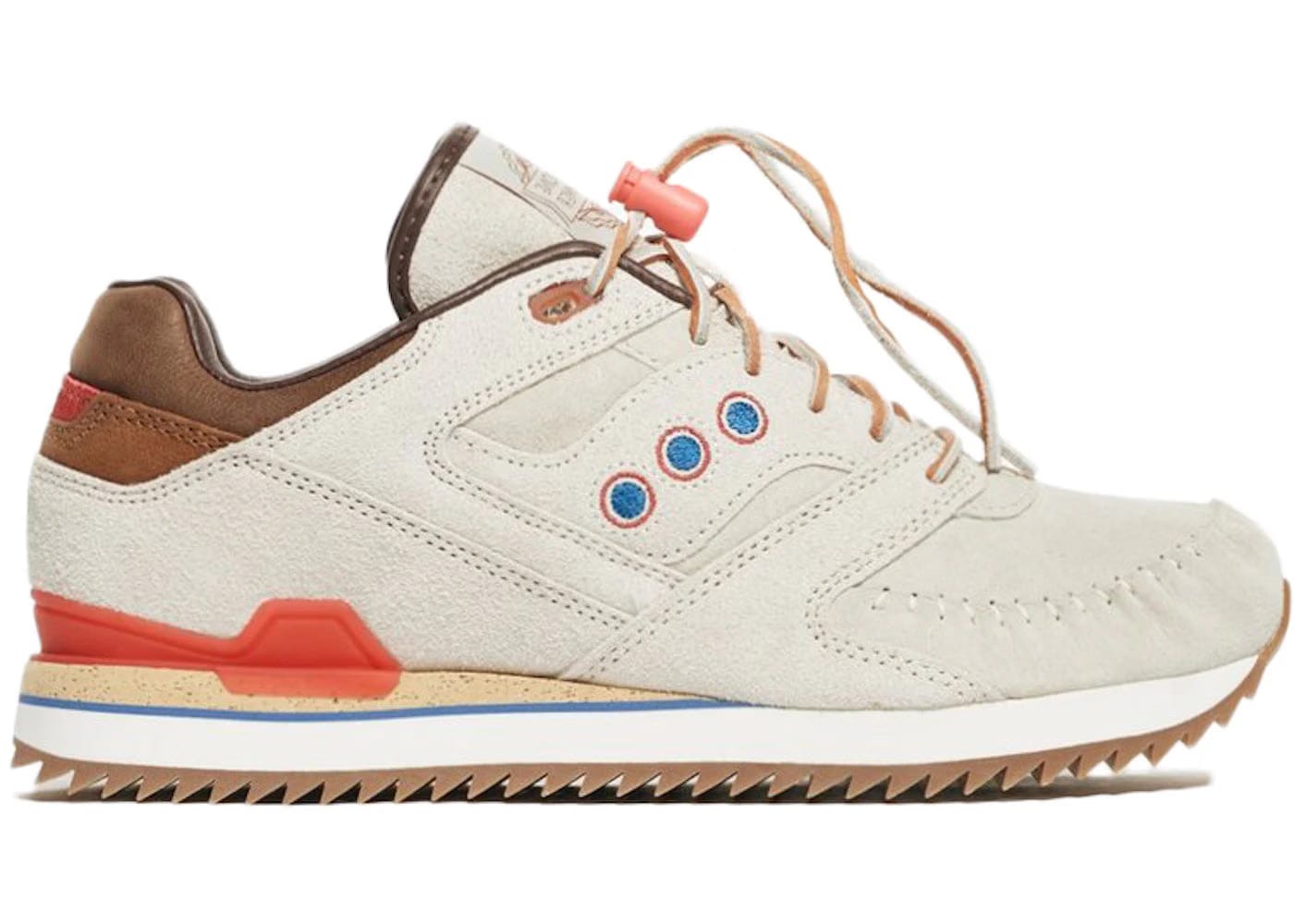 Saucony Courageous Moc Lapstone & Hammer Two Rivers Bone White