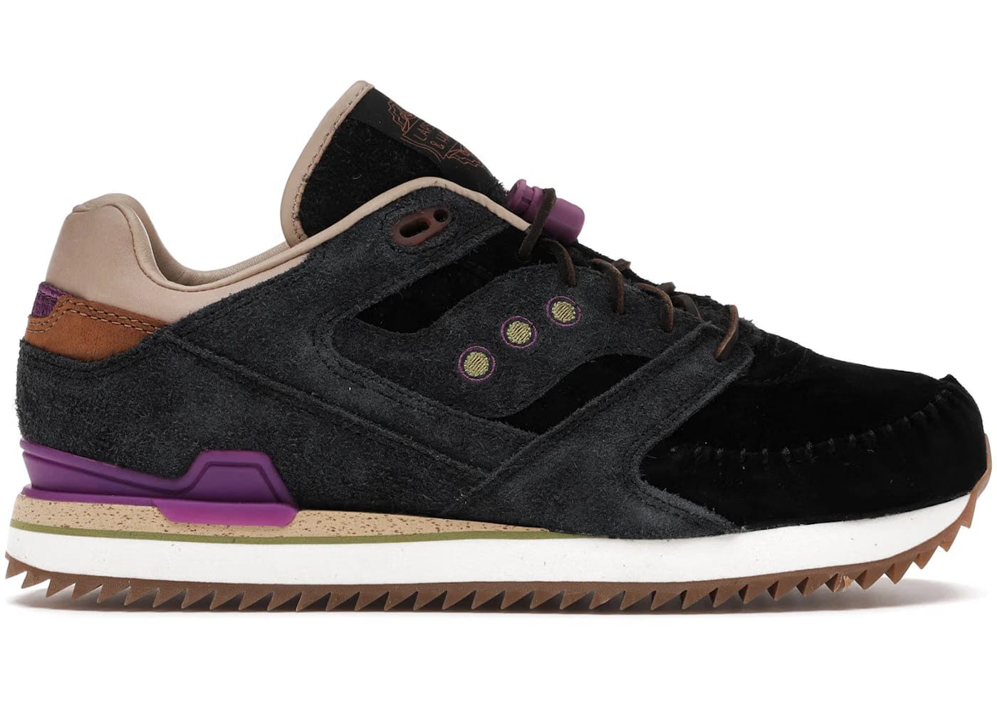 Saucony Courageous Moc Lapstone & Hammer Two Rivers Black Sand