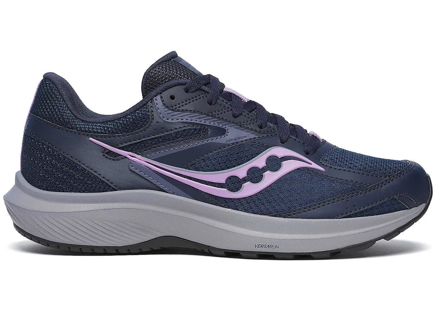 Saucony Cohesion 17 Navy Heather Womens