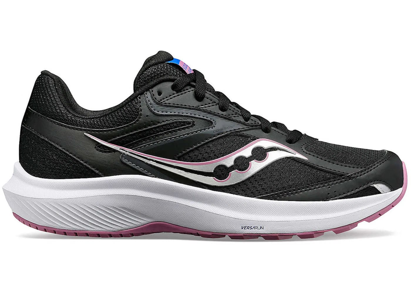 Saucony Cohesion 17 Black Orchid Womens