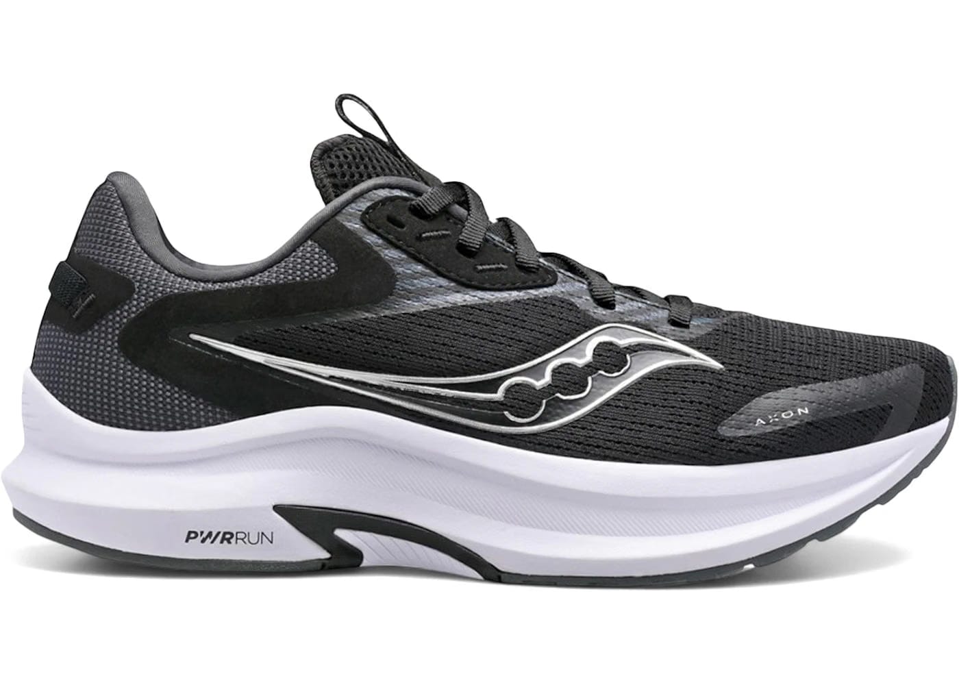 Saucony Axon 2 Black White Womens