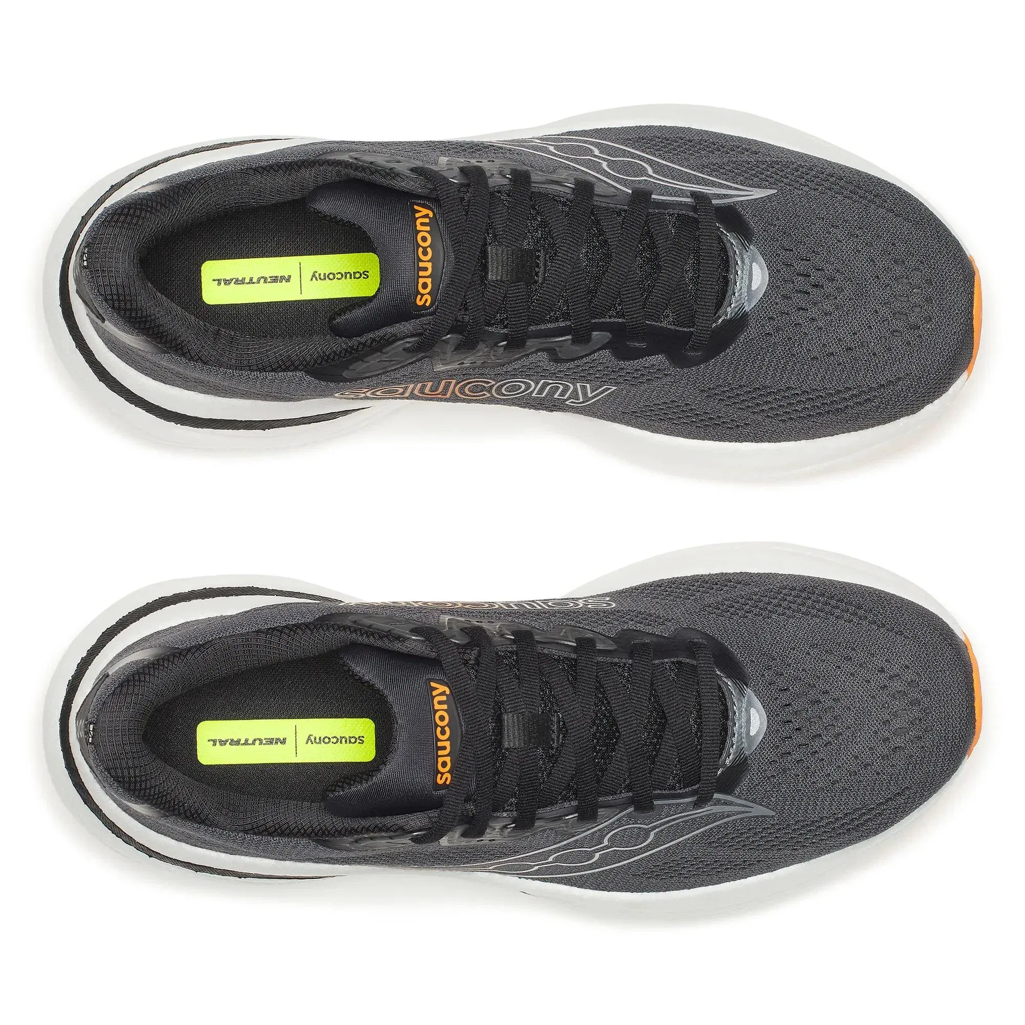 Saucony Men's Ride 19 Shadow Black