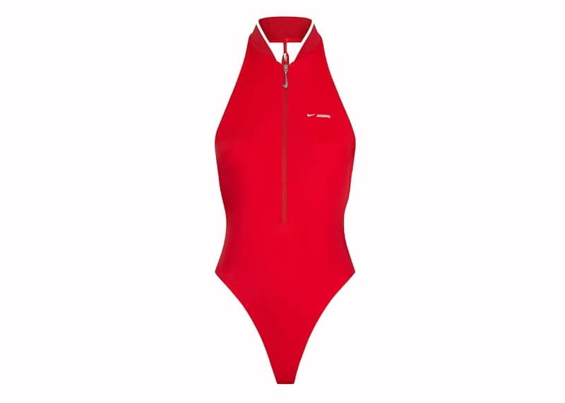 Jacquemus x Nike One-Piece Swimsuit Dark Red