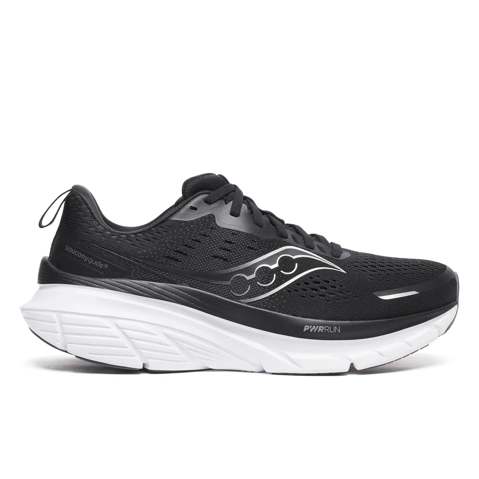 Saucony Men's Guide 18 Black White