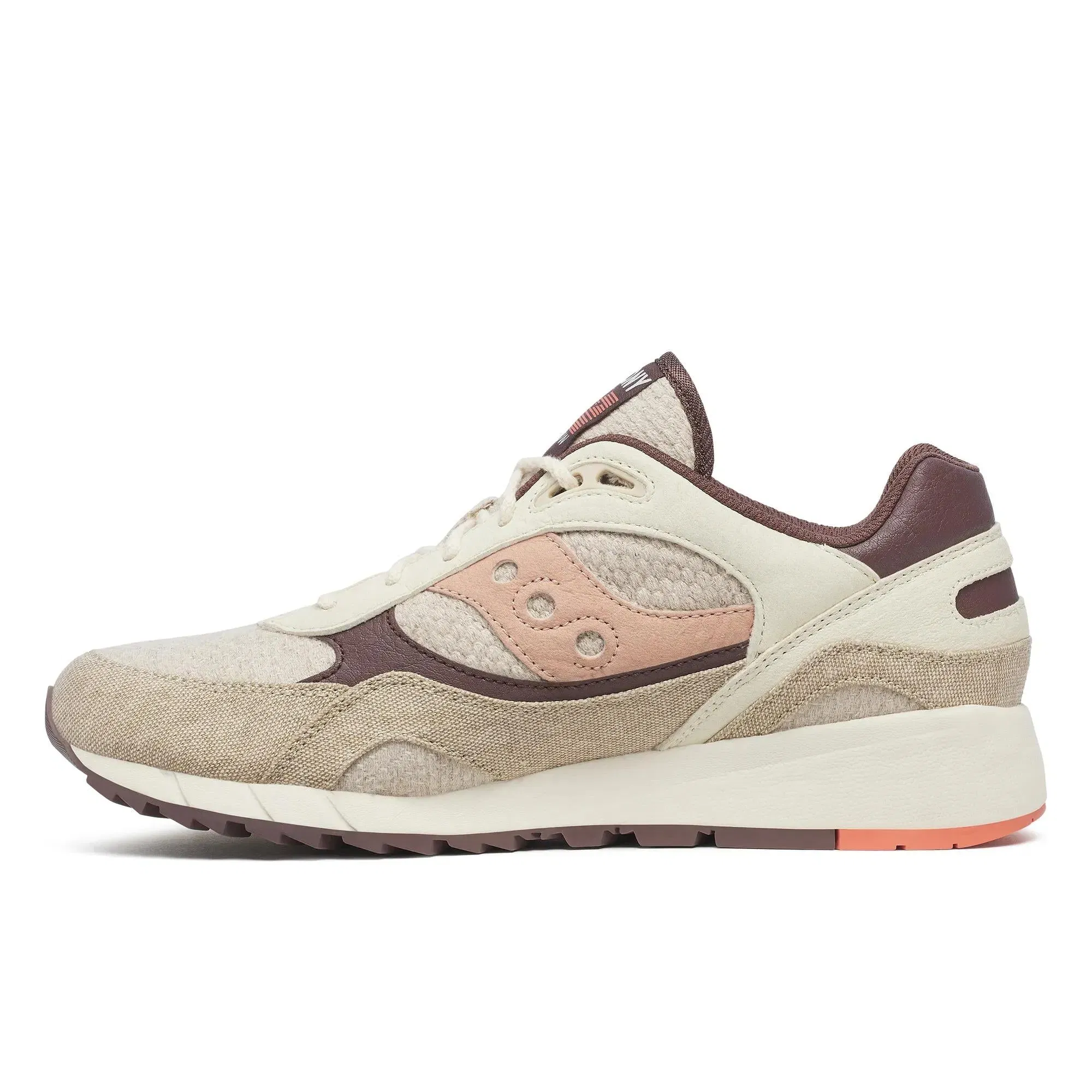 Saucony Shadow 6000 Vegan Beige Brown