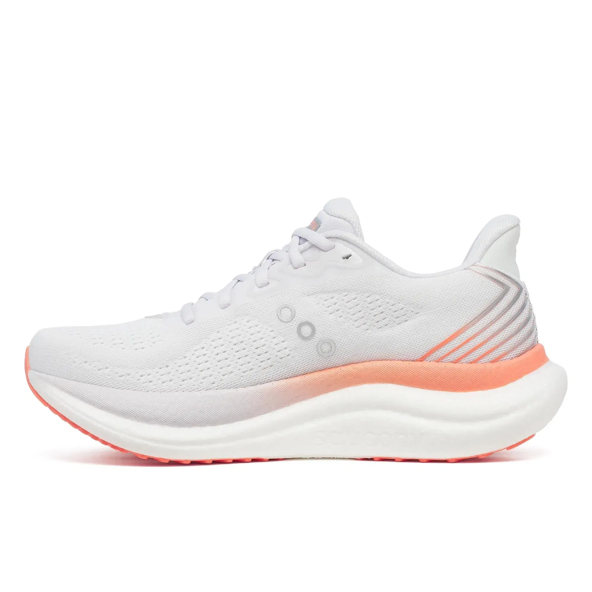 Saucony Women's Triumph 23 Wide White Wistful