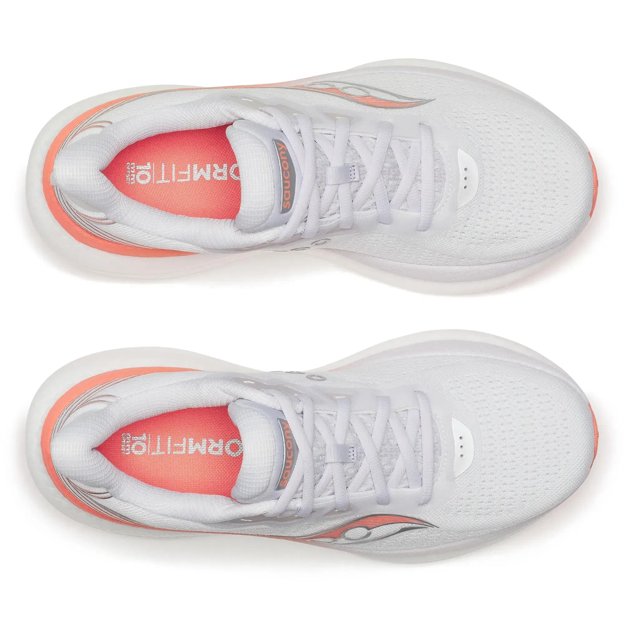 Saucony Women's Triumph 23 Wide White Wistful