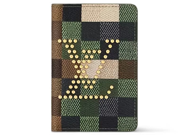 Louis Vuitton Pocket Organizer Damoflage Green Damoflage Damier