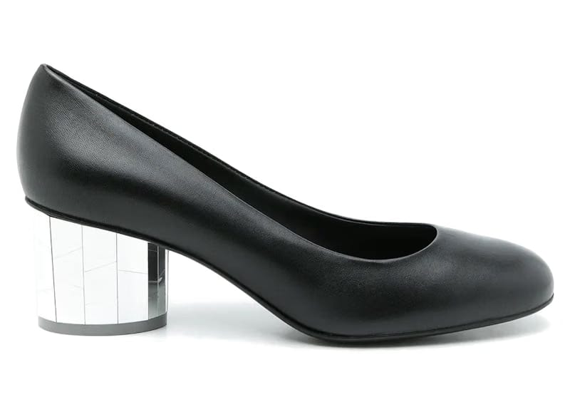 Ferragamo Farrah Slip-On Leather Pumps Black (Women's)