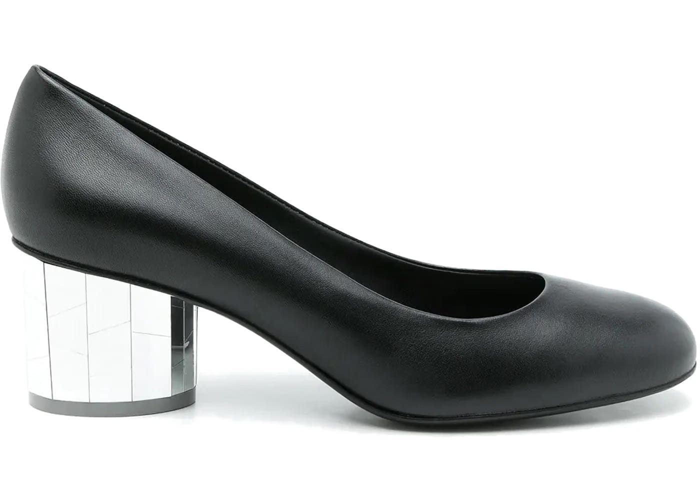 Ferragamo Farrah Slip-On Leather Pumps Black (Women's)