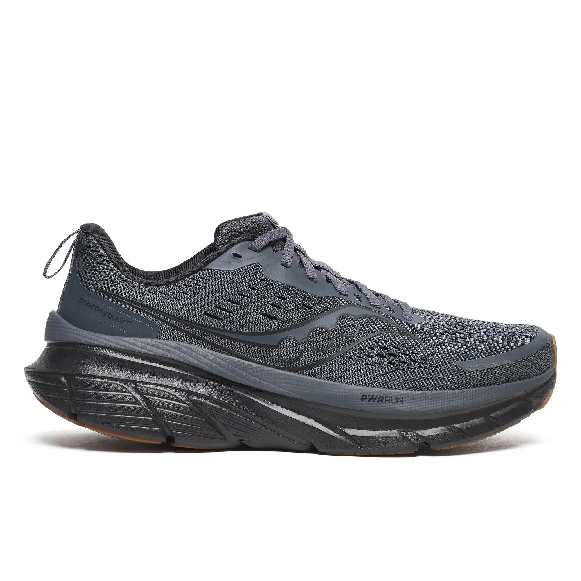 Saucony Men's Guide 18 Shadow Gum