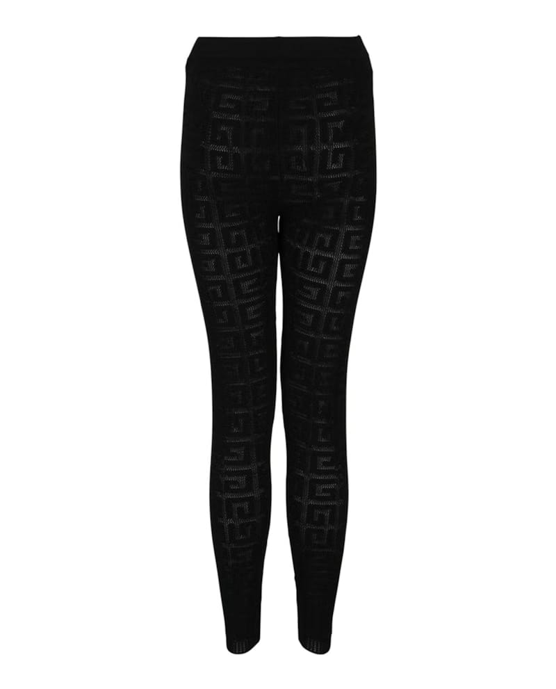 Givenchy 4G Jacquard Leggings Black