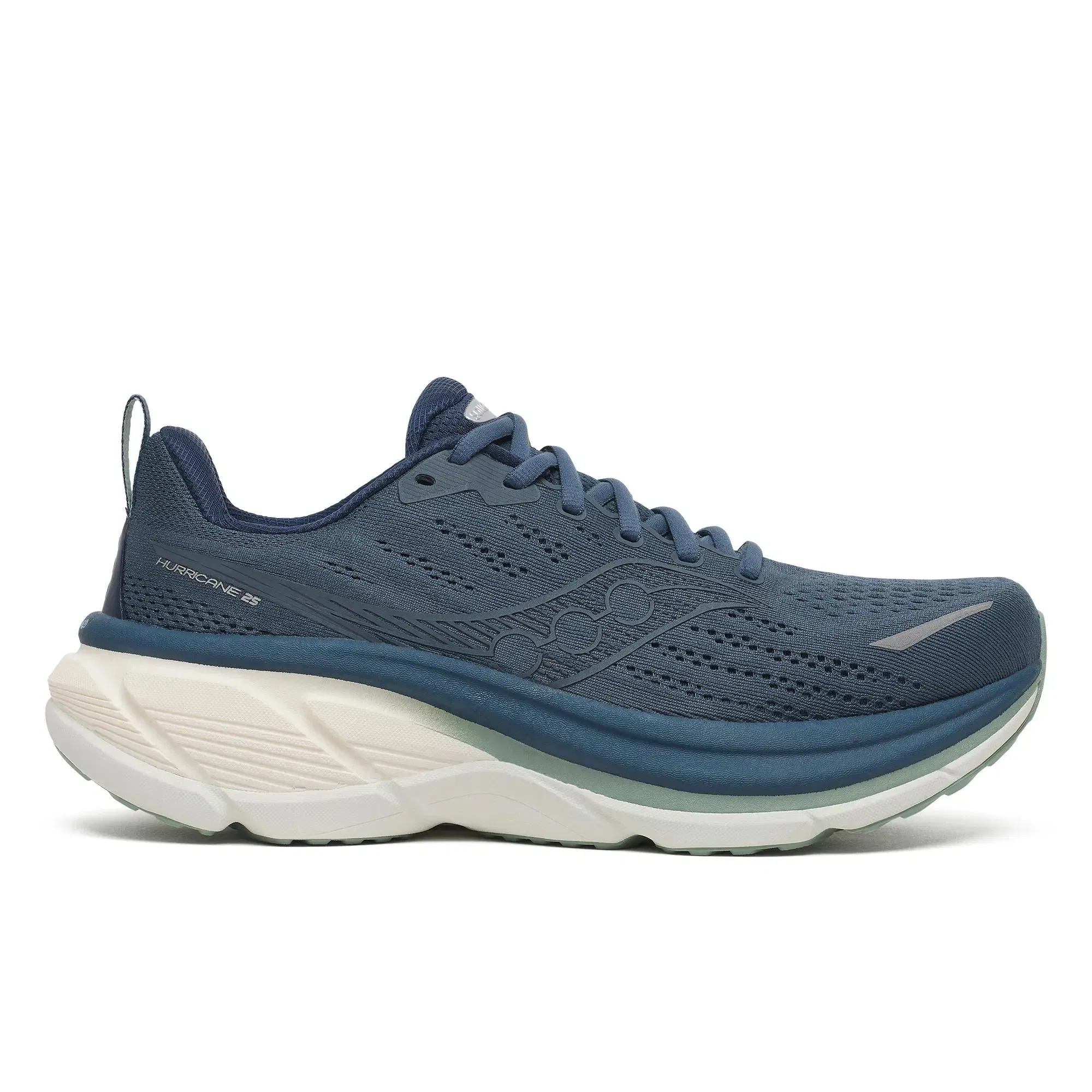 Saucony Men's Hurricane 25 Wide Dusk Iceberg