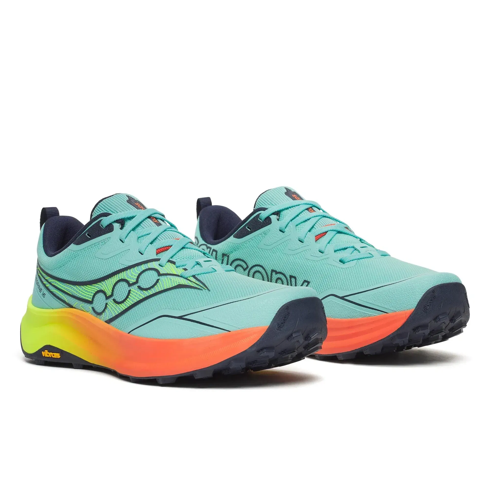 Saucony Men's Peregrine 16 Splash Citron