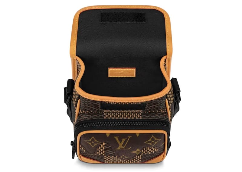 Louis Vuitton x Nigo Amazone Messenger Damier Ebene Giant Nano Brown