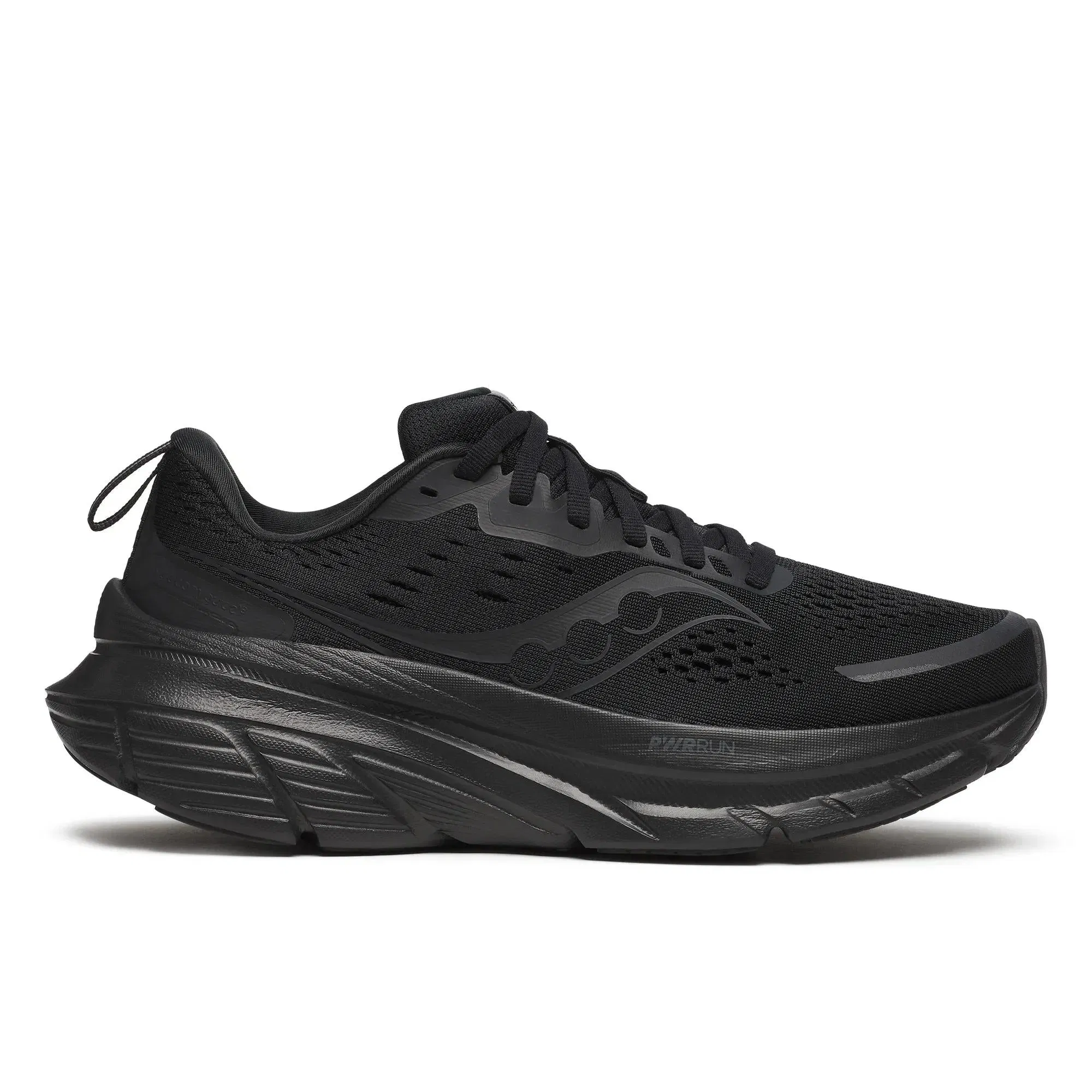 Saucony Women's Guide 18 Extra Wide Triple Black