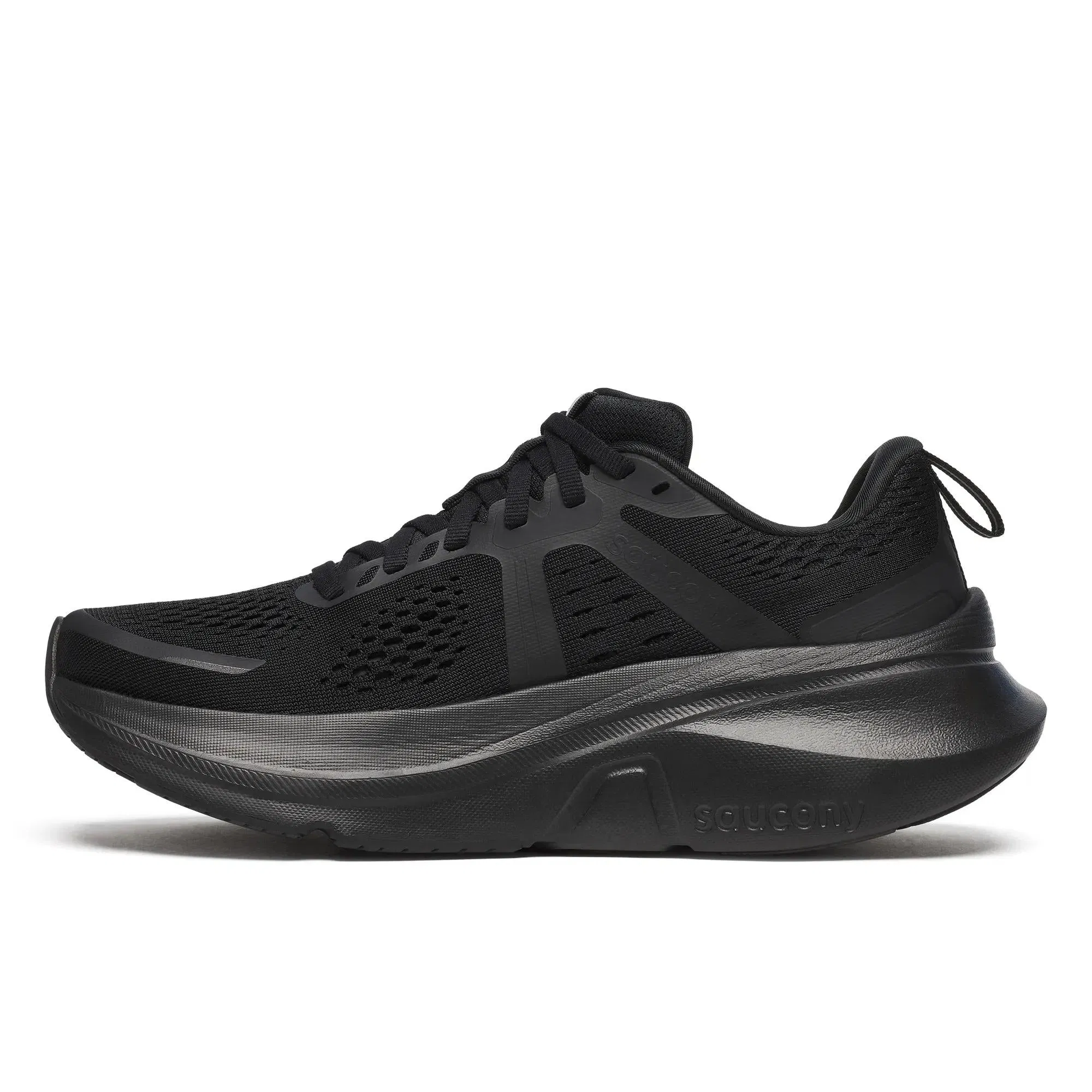 Saucony Women's Guide 18 Extra Wide Triple Black