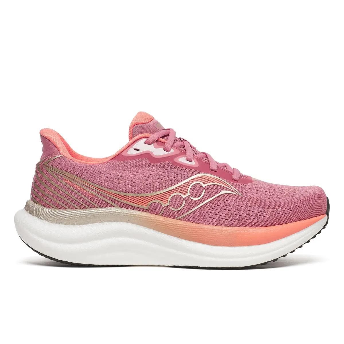 Saucony Women's Triumph 23 Mauve Black