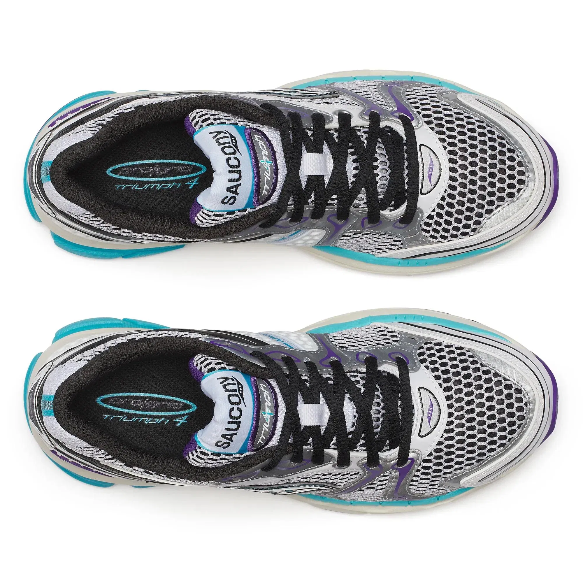 Saucony ProGrid Triumph 4 White Blue