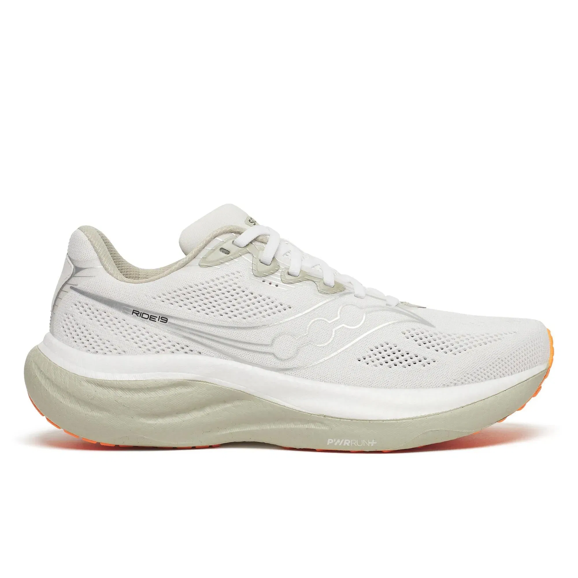 Saucony Men's Ride 19 White Sage