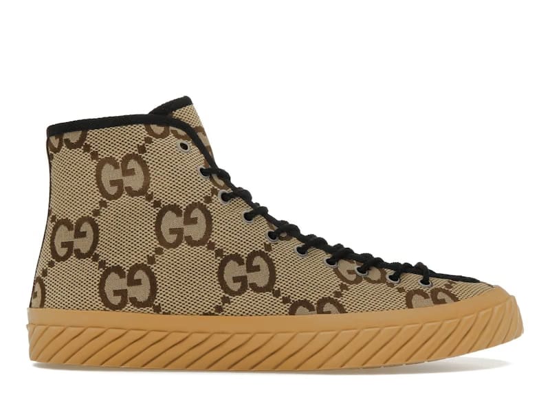 Gucci Maxi GG High Top Beige Ebony