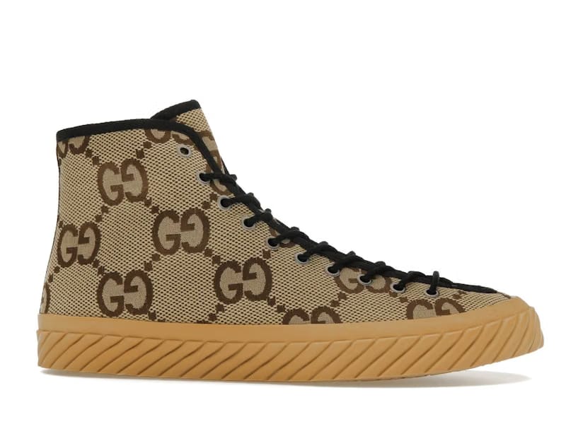 Gucci Maxi GG High Top Beige Ebony