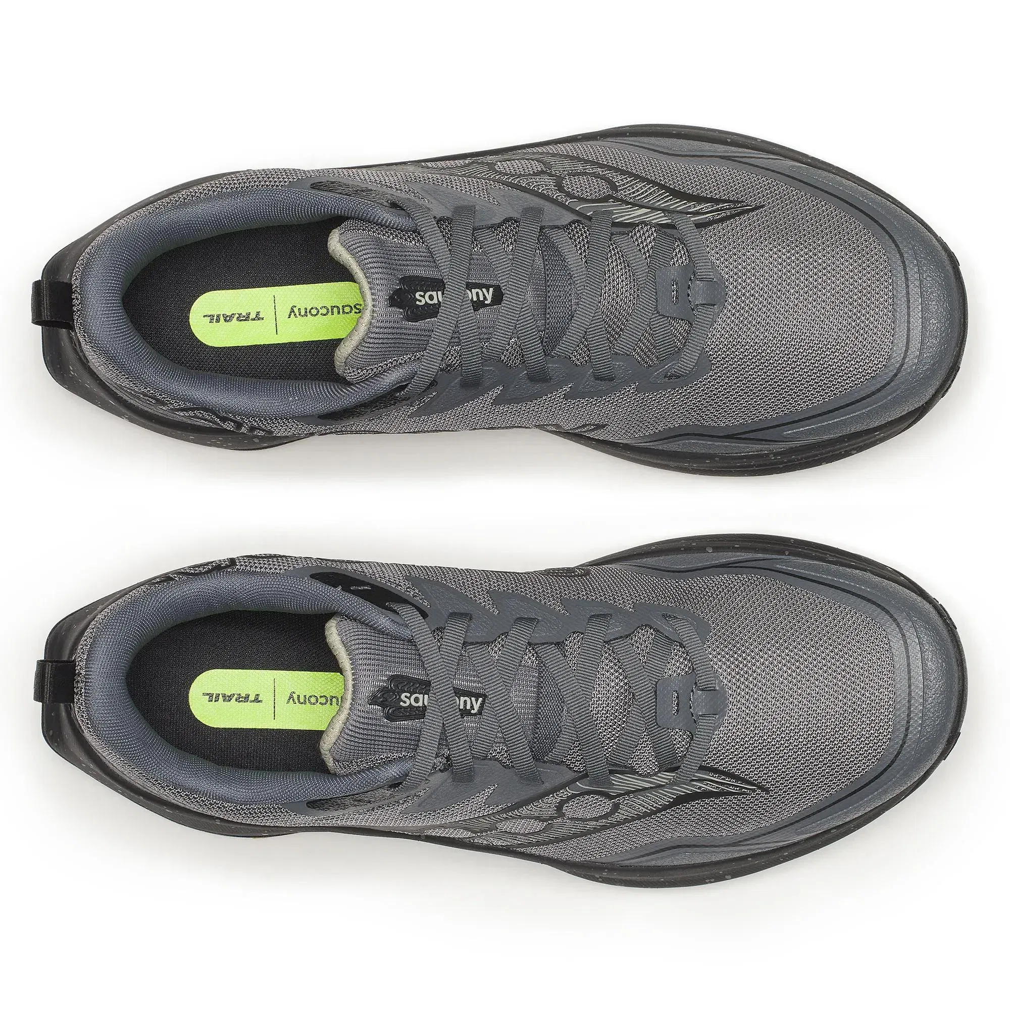 Saucony Men's Peregrine 16 Wide Carbon Black